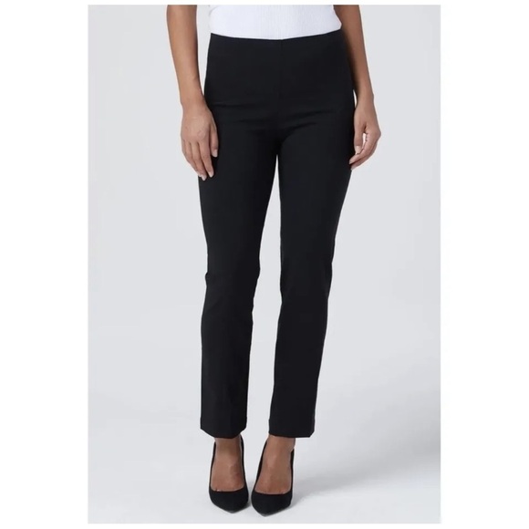 FRANNE GOLDE Classic 28 Straight Leg Pull On All Season Stretch Career Office 18 - Picture 1 of 6